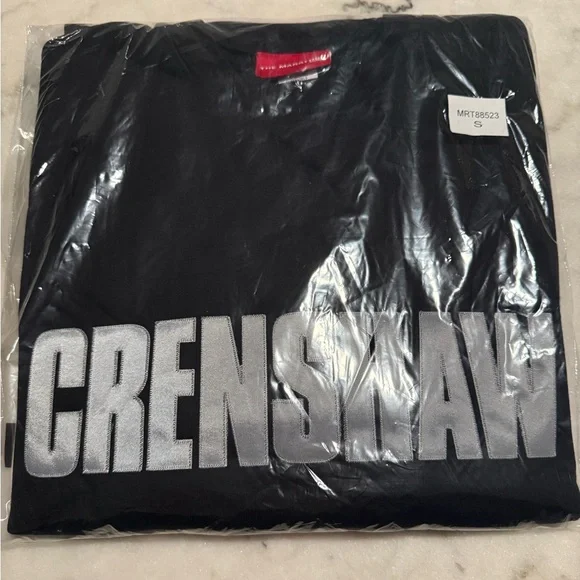 Crenshaw Vintage Black Crewneck Sz S - Picture 1 of 2
